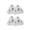 Transparent, variant on Multifunction Furniture Moving Wheel set Hole Stick On Designs Quick Attach Furniture Casters Wheel set for Household Use