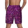 thumbnail image 2 of Lsque Mens Swim Trunks Colourful Glitter Pattern - Bathing Suit Compression Liner - Beach Swim Shorts Swimwear - (S-3XL) - Stretch Quick Dry -3X-Large, 2 of 9