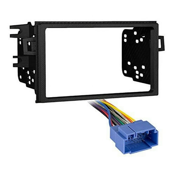 Metra Electronics Metra 95-7895 Double DIN Stereo Dash Kit Wire Harness for 1998-02 Honda Accord