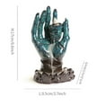 thumbnail image 7 of 1pc Ceramic Halloween Skull Backflow Incense Burner, Terrifying Ornament Aromatherapy Decor (Without Incense), 7 of 7