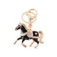 thumbnail image 2 of MERILER Horse Car Keychain Animal Bag Charm, Cute Equestrian Key Fob Accessory for Women Men, Metal Horse Pendant Keyring for Car Keys Purse Backpack Luggage Gift, 2 of 7