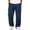 Navy #3, variant on Dresfit Corduroy Pants Men Baggy Wide Leg Sweatpants Fall Winter Drawstring Big and Tall Sweat Pants Oversized Elastic Waist Uncuffed Athletic Pants XL