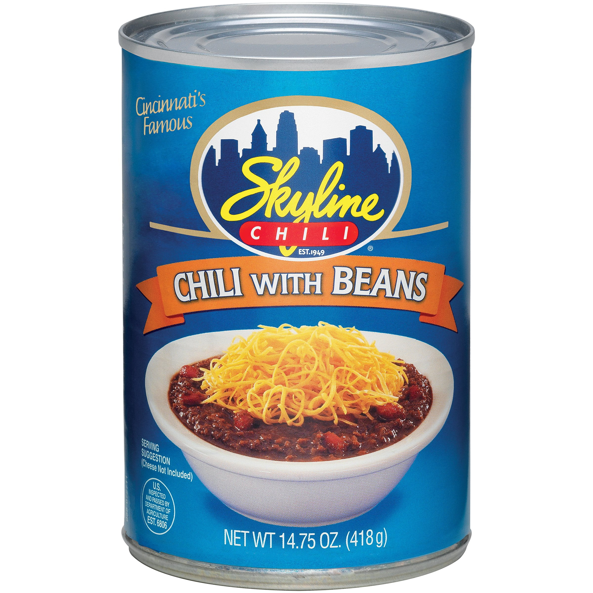 Skyline Chili with Beans Chili, 14.75 oz