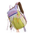 thumbnail image 3 of Quzzie Sac à Dos de Randonnée Sac à Dos Pliable Sac à Dos Imperméable Sac à Dos de Sport en Nylon Léger et Design Compact Convient pour la Course le Randonnée Activ Blanc Vert, 3 of 8