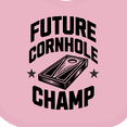 thumbnail image 4 of Inktastic Future Cornhole Champ Lawn Game Boys or Girls Baby Bib, 4 of 4