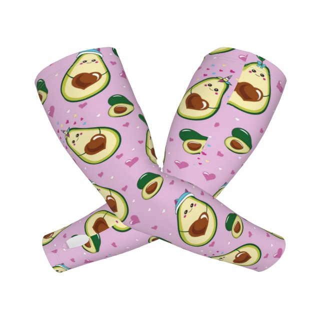 Fotbe Different Avocados Mangas para Brazos con Protección Solar UV- Cubrebrazos para Tatuajes – Mangas Deportivas Refrigerantes UPF 50 para Hombre y Mujer