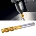 thumbnail image 2 of Tap Drill Bit, Practical Spiral Tap, Light Weight For Steel Plate Copper Iron Alloy Processing, 2 of 8
