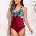 thumbnail image 1 of Daisyyozoid Maillot de Bain une Pièce pour Femmes, Bretelles, Bikini de Plage, 1 of 3