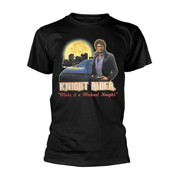 Knight Rider Adult Make It A Michael Knight Short-Sleeved T-Shirt