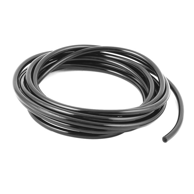 Tubería de aire de poliuretano línea de gas combustible tubo PU 4mm x 6mm x 4m negro