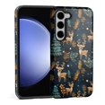 thumbnail image 1 of Tamefox Funda Para Samsung Galaxy S24 Plus Anti Gotas Arañazos Funda Protectora Para Teléfono Para Mujer Niña-Árbol De Navidad Y Ciervo, 1 of 5