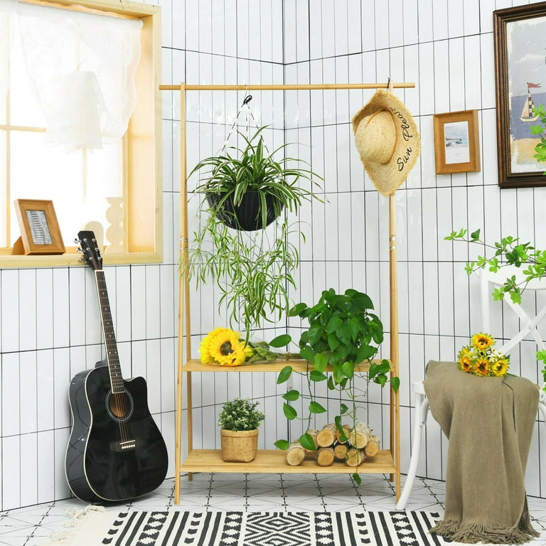 Clothes rack plant hanger sale