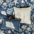 thumbnail image 4 of Queen Size Bed In A Bag, 7 Piece Cotton Sateen Comforter Set Blue Queen, Blue Cotton Bedding Set,Polyester Bed Sheet Set, Household Supplies & Décor Bedding Bedding Sets, 4 of 9