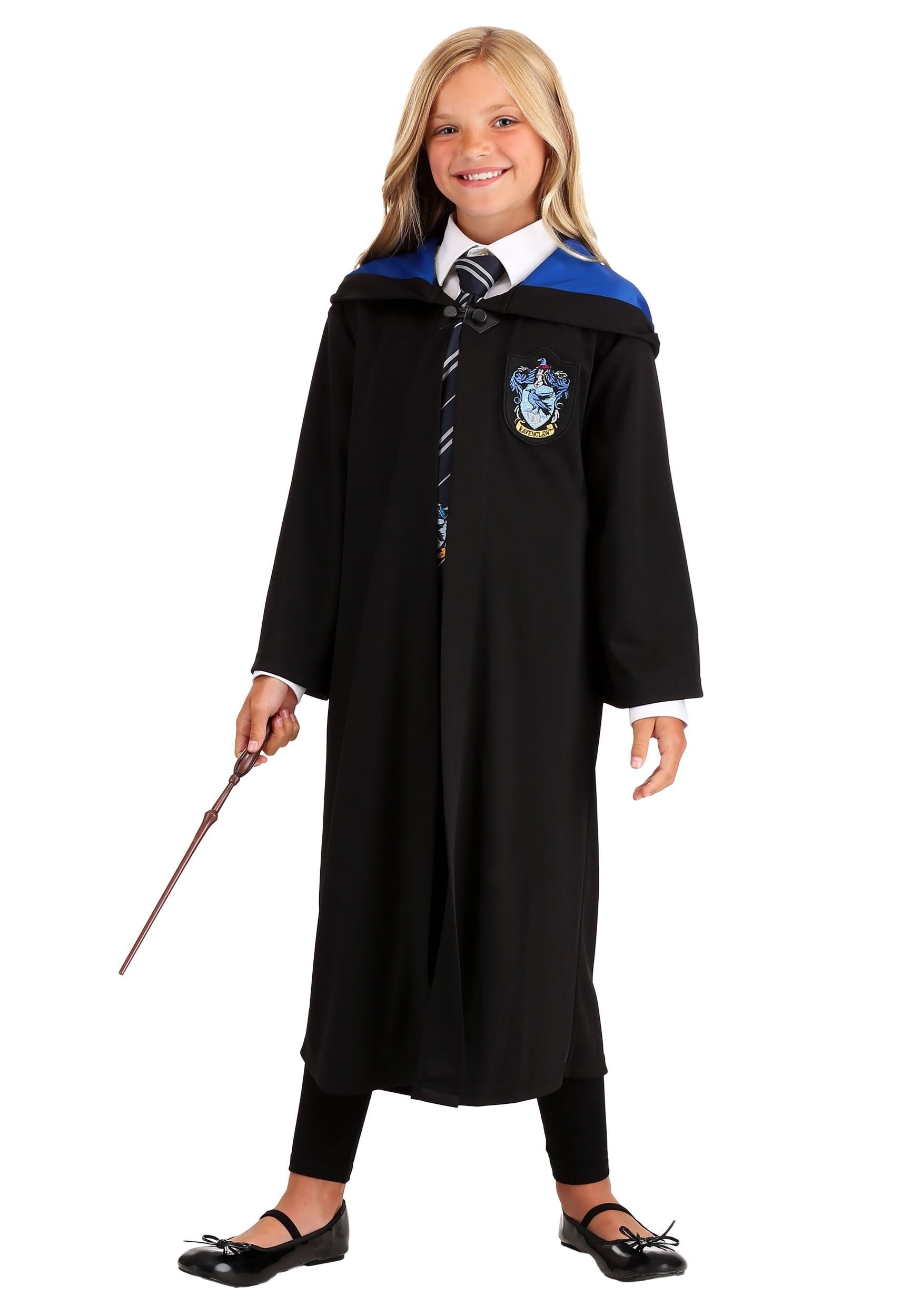 Licensed Girls Harry Potter Skirt Hufflepuff Ravenclaw Child Kids Costume Dress 