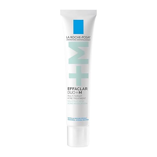 La Roche-Posay Effaclar Salicylic Acid Acne Treatment For Face, Mattifying Acne Gel Cream Spot Treatment for Blackheads, Whiteheads & Pores, Prevents New Pimples, Non-Greasy, Sensitive Skin Safe