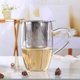 thumbnail image 2 of Stainless Steel Tea Leak Filter Reusable Tea Infuser Tea Strainer Teapot Metal Loose Tea Leaf Spice Filter Kitchen Accessories, 2 of 5