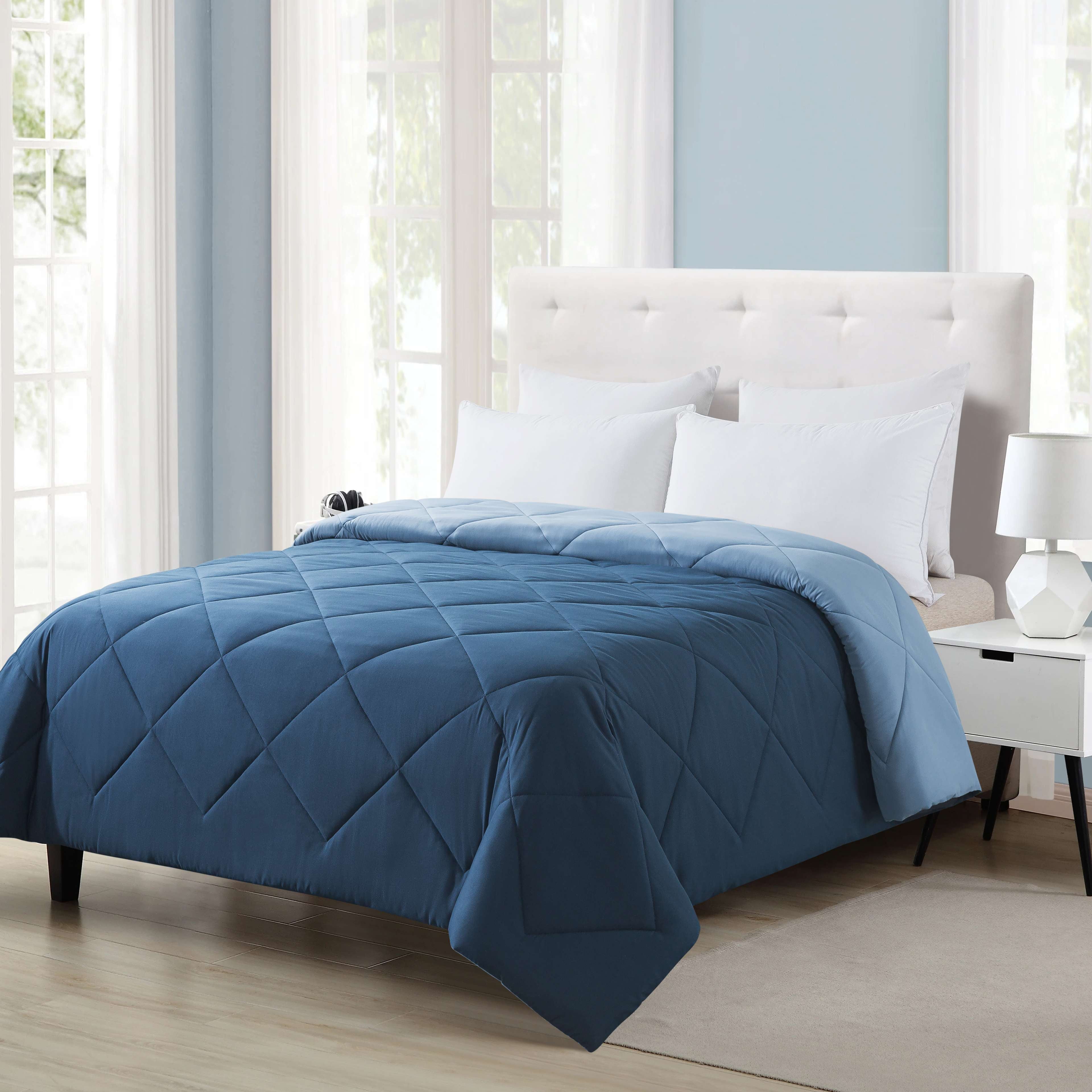 アウトドア寝具 Y(DOT) BY NORDISK DOWN BLANKET NAVY Mainstays Reversible Microfiber Comforter Navy Full Queen All