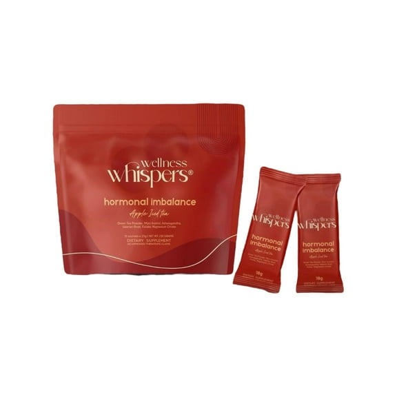 Wellness Whispers Apple Iced Tea Hormonal Imbalance Powdered Drinks 21g x 10 Sachets