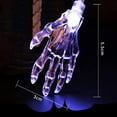 thumbnail image 6 of LINLIN Halloween String Lights, 7m 50LED Ghost Hand Light Solar Fairy Lights with 8 Modes Waterproof Outdoor LED String Light for Garden Halloween Christmas, 6 of 9