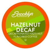 Brooklyn Beans Hazelnut Decaf Flavored Coffee Pods,Compatible 2.0 Keurig, 40 Ct