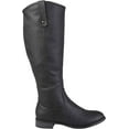 thumbnail image 2 of Women's Journee Collection Taven Wide Calf Knee High Boot Black Faux Leather 11 M, 2 of 6
