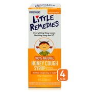 Little Remedies Honey Cough Syrup, 100% Natural, 12 Months+, 4 fl. Oz.