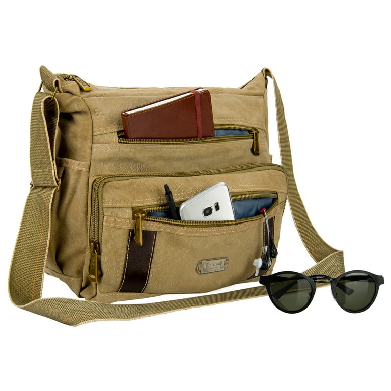 Canvas messenger bag walmart deals
