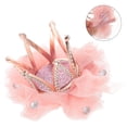 thumbnail image 4 of EeaseCA 1 Pce Pince à Cheveux Couronne pour Enfants, Strass, Bobby, Adorables Pinces à Frange, Accessoires pour Cheveux pour Enfants, Rose Chair, 4 of 7