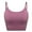 Purple, variant on Mascarry Women's Sleeveless Crop Tank Top Spaghetti Strap Tank with Detachable Pad for Sport Daily Wear