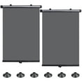 thumbnail image 4 of Tgbvmt 2 Pack Retractable Car Window Shades, 15.7x17.7 Inch Sun Protection for Side Windows UV Blocking Mesh for Baby Pet Safety Adjustable Size Easy Install with Suction Cups Hot Weather Protection, 4 of 9