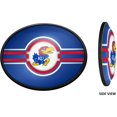 thumbnail image 4 of Kansas Jayhawks 18'' x 14'' Team Color Slimline Illuminated Wall Sign, 4 of 6