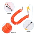 thumbnail image 3 of UPGRATOR Air Hose Pipe Tube Spring Hose Set PU Orange with Strong Air Flow for Auto Repair 1 Set, 3 of 8