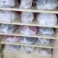 thumbnail image 3 of 30Pcs Shoes Travel Drawstring Shoe Bags Non Woven Shoe Dust Storage Bag LARGE Home Textile StoragePlastic, Clear One Size, 3 of 3