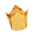 thumbnail image 3 of 50 moldes para tartas de tulipán resistentes a altas temperaturas para magdalenas. Oro, 3 of 7