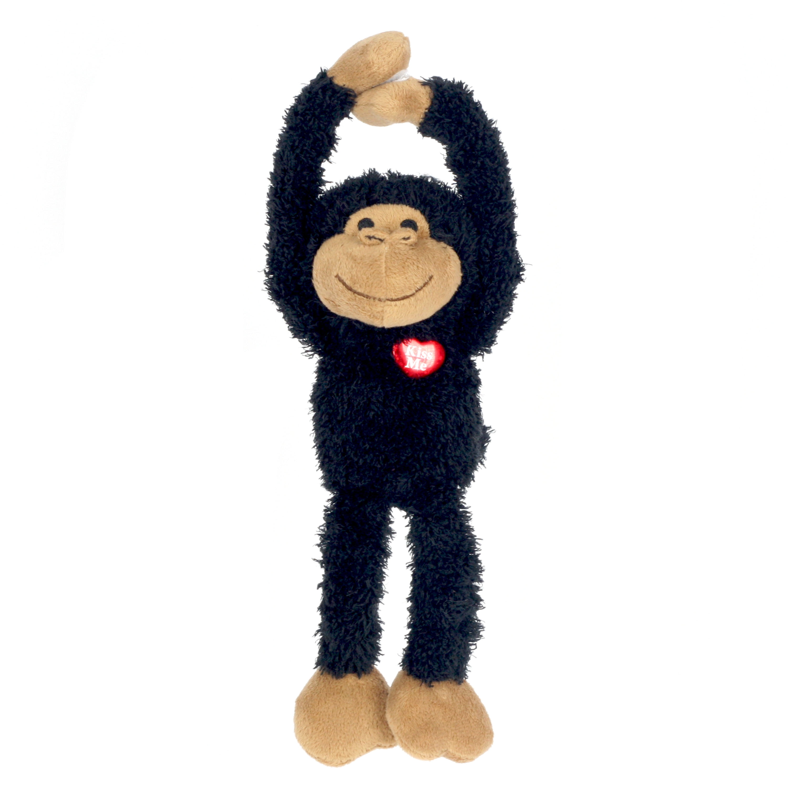 black monkey stuffed animal