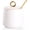 White, variant on Ceramic Sugar Bowl with Lid and Spoon, Simple White Clear Porcelain Salt Bowl Salt Container, Modern Spice Box Seasoning Jar for Home and Kitchen Coffee Bar - Pink