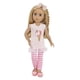 thumbnail image 4 of Glitter Girls Lacy 14 Inch Doll Wearing Pink Tunic, Striped Leggings, Hair Bow And Ballet Shoes - Dolls For 3+ Year Old Girls, 4 of 5