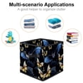 thumbnail image 2 of Bats Foldable Storage Basket with Handle, 10.8"x10.5"x10.6", Large Capacity Organizer Bins, 2 of 6