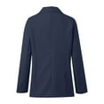 thumbnail image 5 of Casual Blazers for Women 2025 Long Sleeve Open Front Button Notch Lapel Collar Business Casual Work Office Jacket, 5 of 6