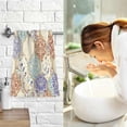 thumbnail image 7 of Dreamtimes Turkish Style Pattern Print Pure Cotton Hand Towels for Bath Decorative Guest Towels Fingertip Towels for Bathroom Spa Gym, 2-Piece, 16 x 28 inches, 7 of 7