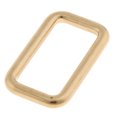 thumbnail image 2 of Hebilla rectangular de latón Metal Sólido Latón Rectángulo Hebilla Correa Correa Bolso Cinturón Bucle Anillo 20mm 20mm Magideal Hebilla rectangular de latón, 2 of 7