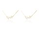 thumbnail image 2 of Collar del zodiaco Jumpingount Escorpio Oro Rhinestone DIY Chic delicado con colgante de tarjeta de exhibición, 2 of 6