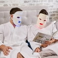 thumbnail image 3 of LifePro Red Light Therapy Face Mask – LED Light Therapy Mask with 3 Color Modes for Face & Neck – Portable Rechargeable Skincare Device - White, 3 of 9