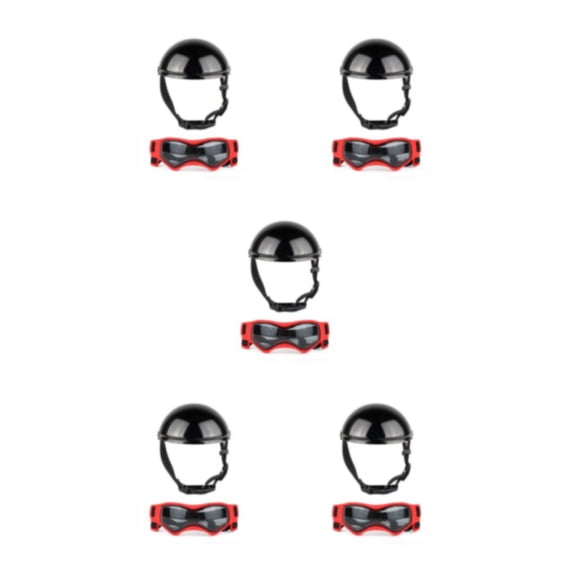 Billuyoard Casco para perros, gafas para gatos, suministros para mascotas, equipo de protección, transpirable, de larga duración, transpirable, Type2 NO2