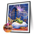 thumbnail image 1 of Cuadros Decorativos Taladro redondo completo diamante pintura cocodrilo mosaico strass dibujo (NY109) DQrwqpou Nuevos Originales, 1 of 9