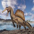 thumbnail image 2 of Modelo de dinosaurio Spinosaurus PNSO a escala 1:35, arte científico, 2 of 6
