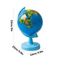 thumbnail image 3 of GFHFHITJ Rotating World Globes with Stand And Lights for Kids Learning, 8-Inch Spinning Earth Globes for Classroom Geography Education Education Class Toys Giftss for Kids, 3 of 6