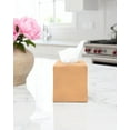 thumbnail image 5 of PILLOWPIA James Stonewashed Linen Tissue Box Holder, Fawn, Decorative Home Accessory, 4.5" L x 4.5" W x 5.5" H, 5 of 5