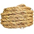 thumbnail image 2 of Twisted Manila Rope (3/8 inch) - SGT KNOTS - 3 Strand Natural Fiber Rope - Multipurpose Heavy Duty Utility Cord - Moisture and Weather Resistant - Commercial, Industrial, Outdoor, Home Decor (25 feet), 2 of 9