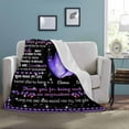 thumbnail image 2 of LHSHID to My Friend Blanket Gift Throw Blankets for Bestie Girls BFF Sisters Friendship Friend Gifts for Birthday Christmas Throws for Home Bed Sofa, 2 of 4